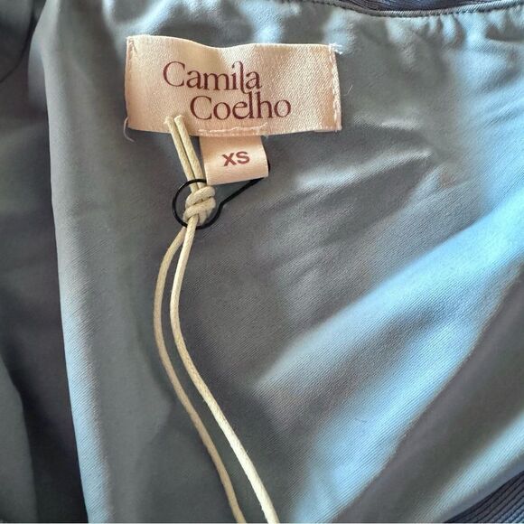 Camila Coelho Meredith Mini Dress in Periwinkle Blue Bodycon Cut Out Party XS - Picture 2 of 2